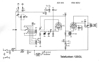 Telefunken 125-GL-Schematic 